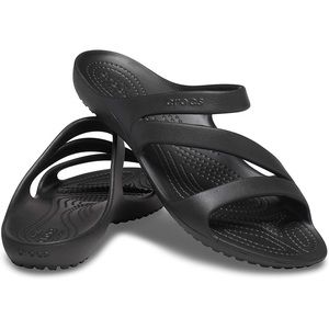 NWT Black Crocs Sandals